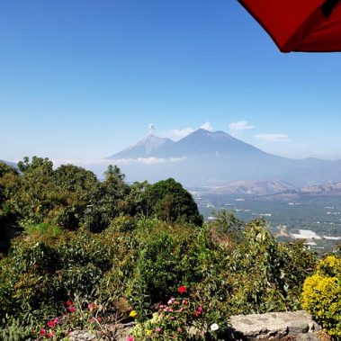 View from Cerro San Cristóbal near Antigua - Guatemala
